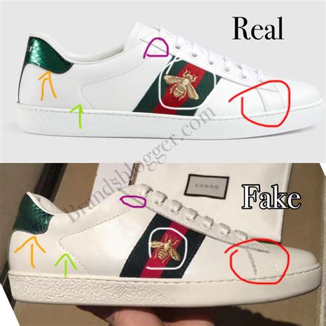 how to spot fake gucci trainers|knock off gucci tennis shoes.